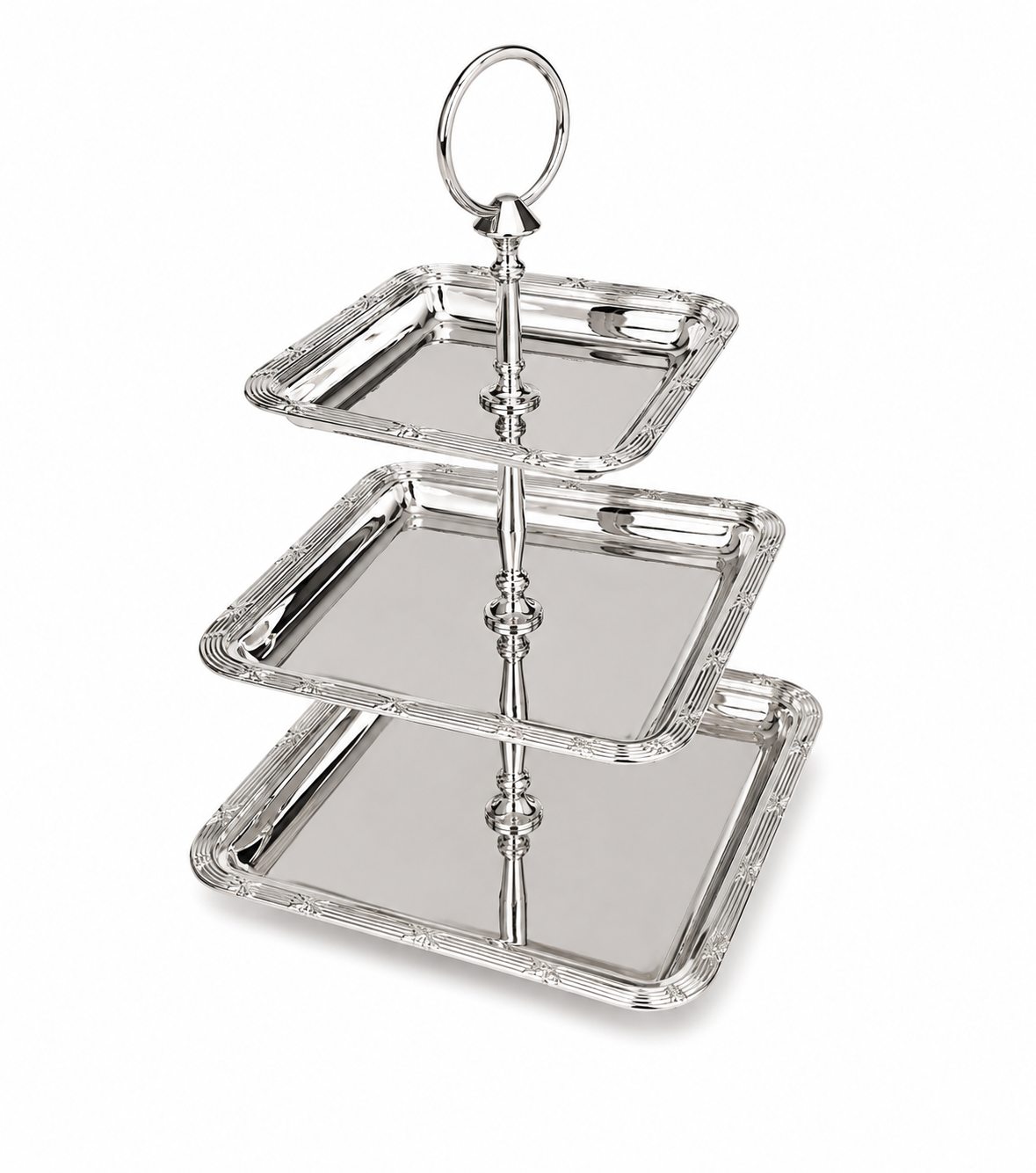 PRÉSENTOIR EN INOX PREMIUM