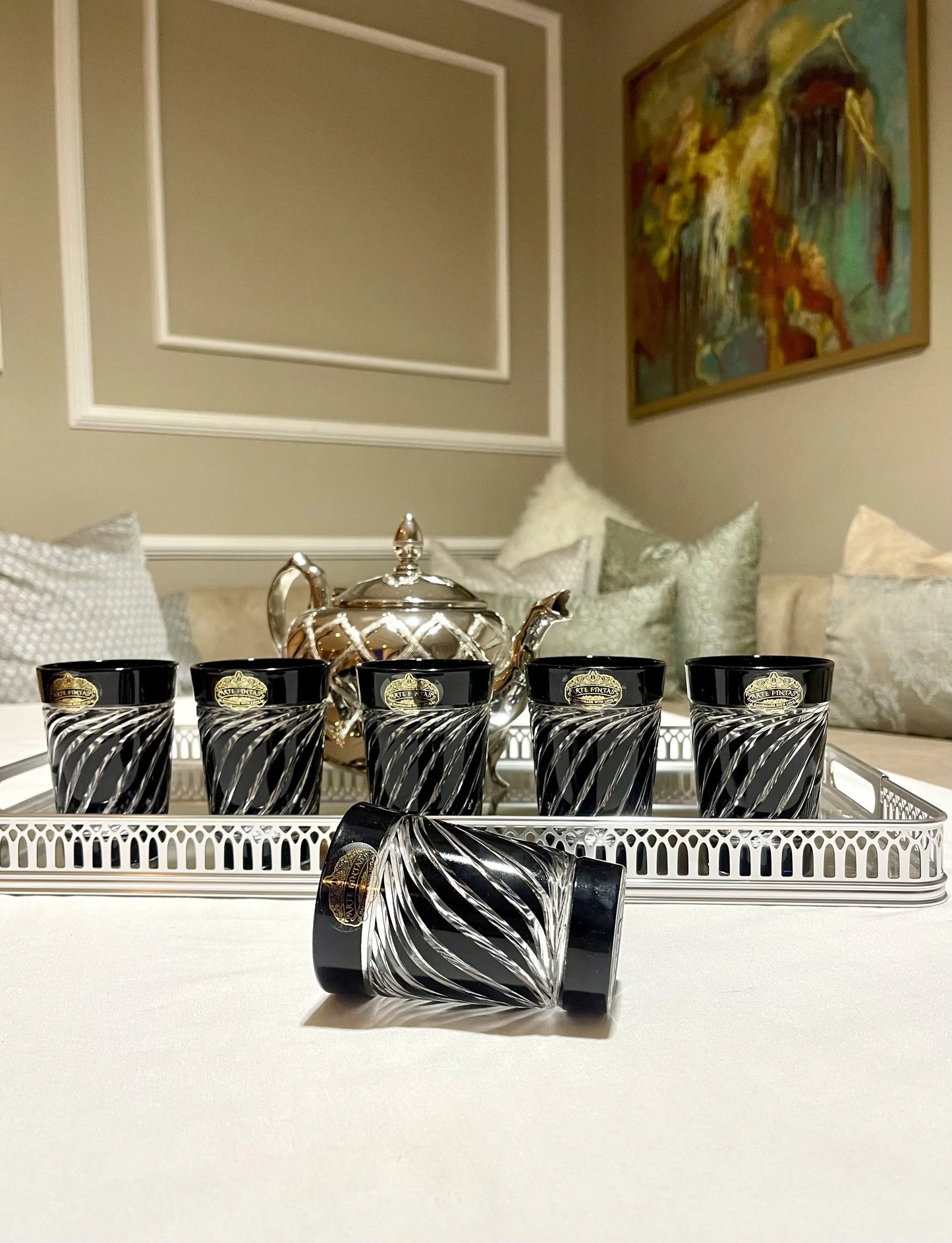 Verres Cristallins _Noir