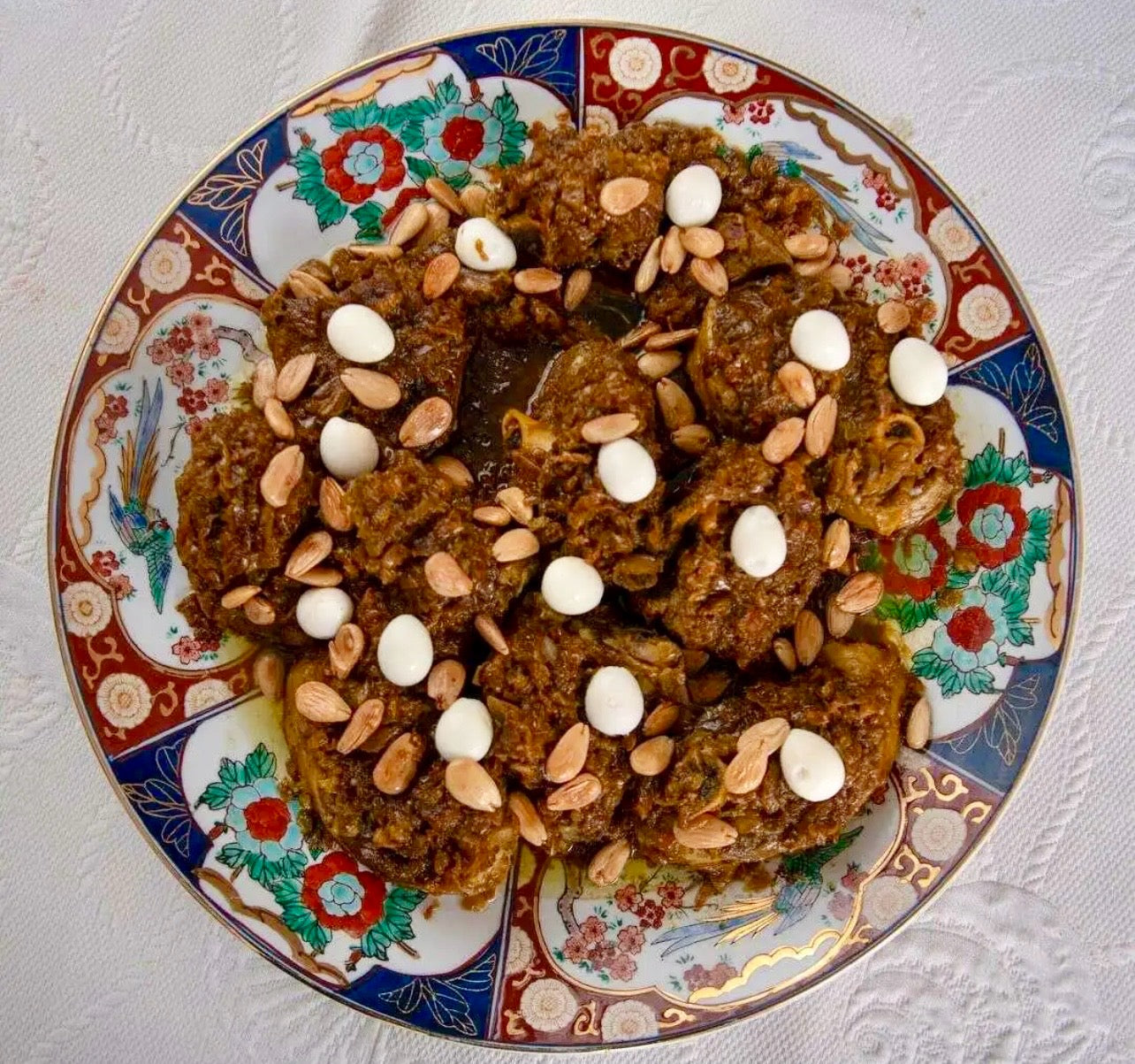 Assiettes TAOUS - motif Floral-par unité