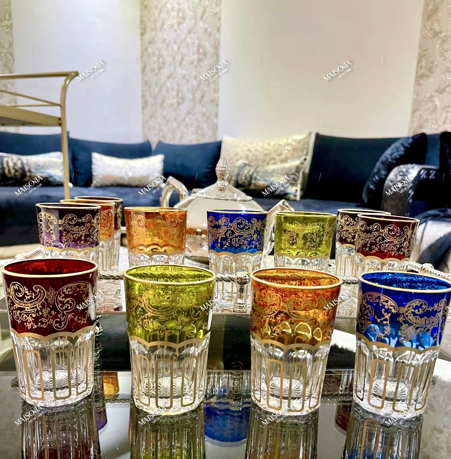 12 verre a thé