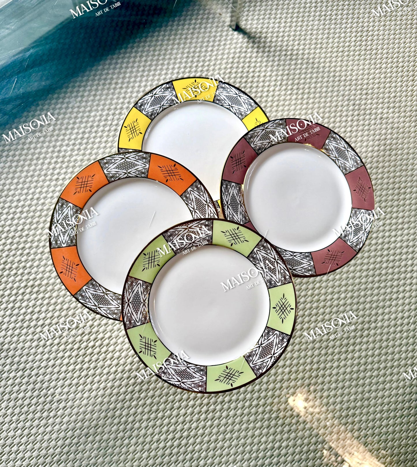 Assiette marocaine ( par unité)