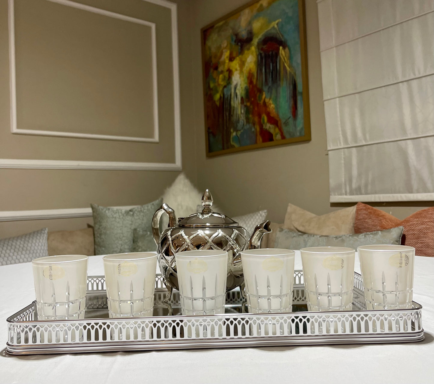 Verres Cristallins - Blanc