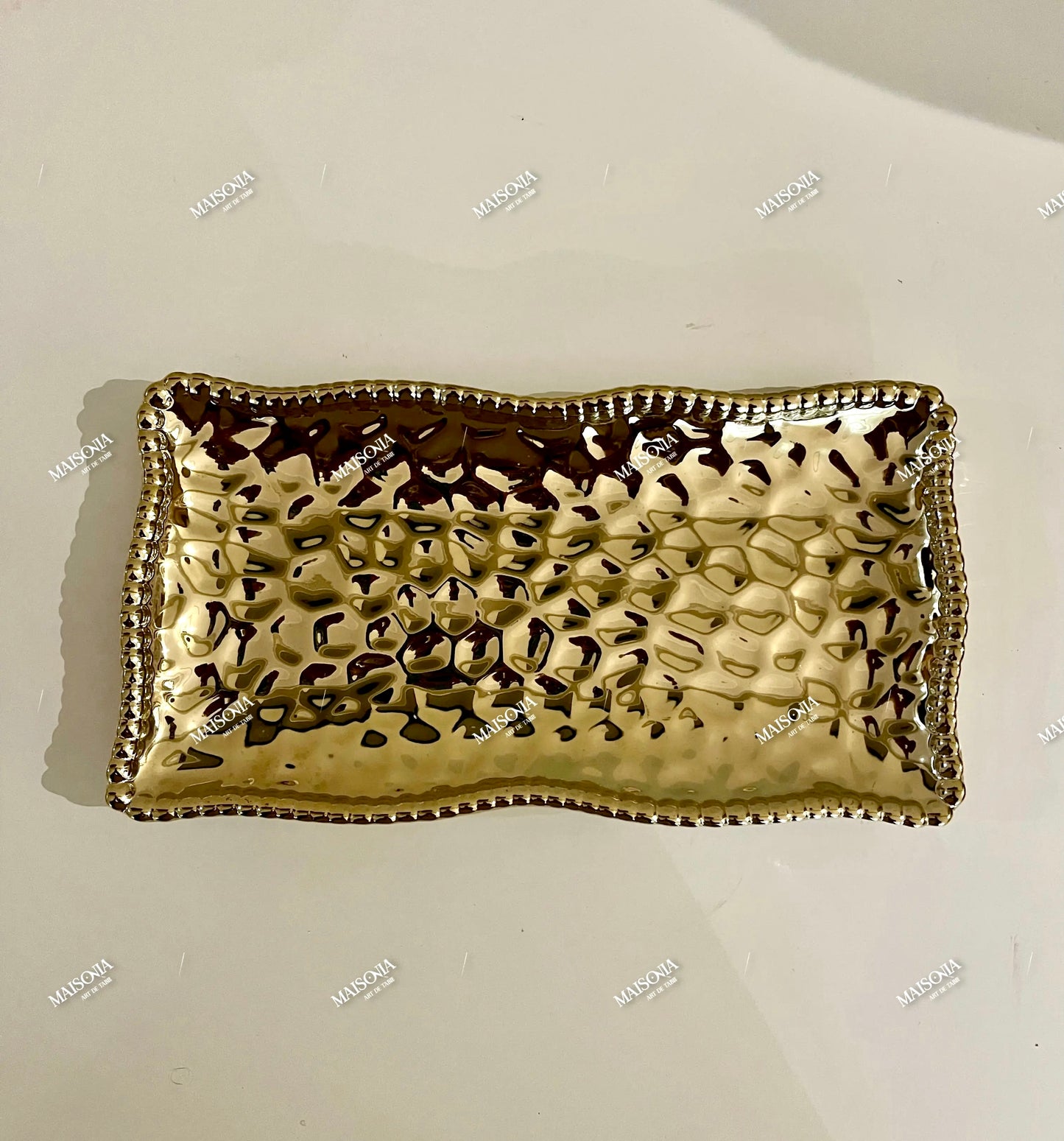 Assiette rectangulaire