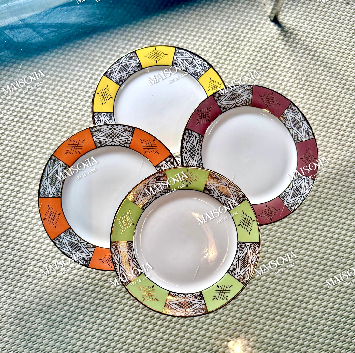 Assiette marocaine ( par unité)