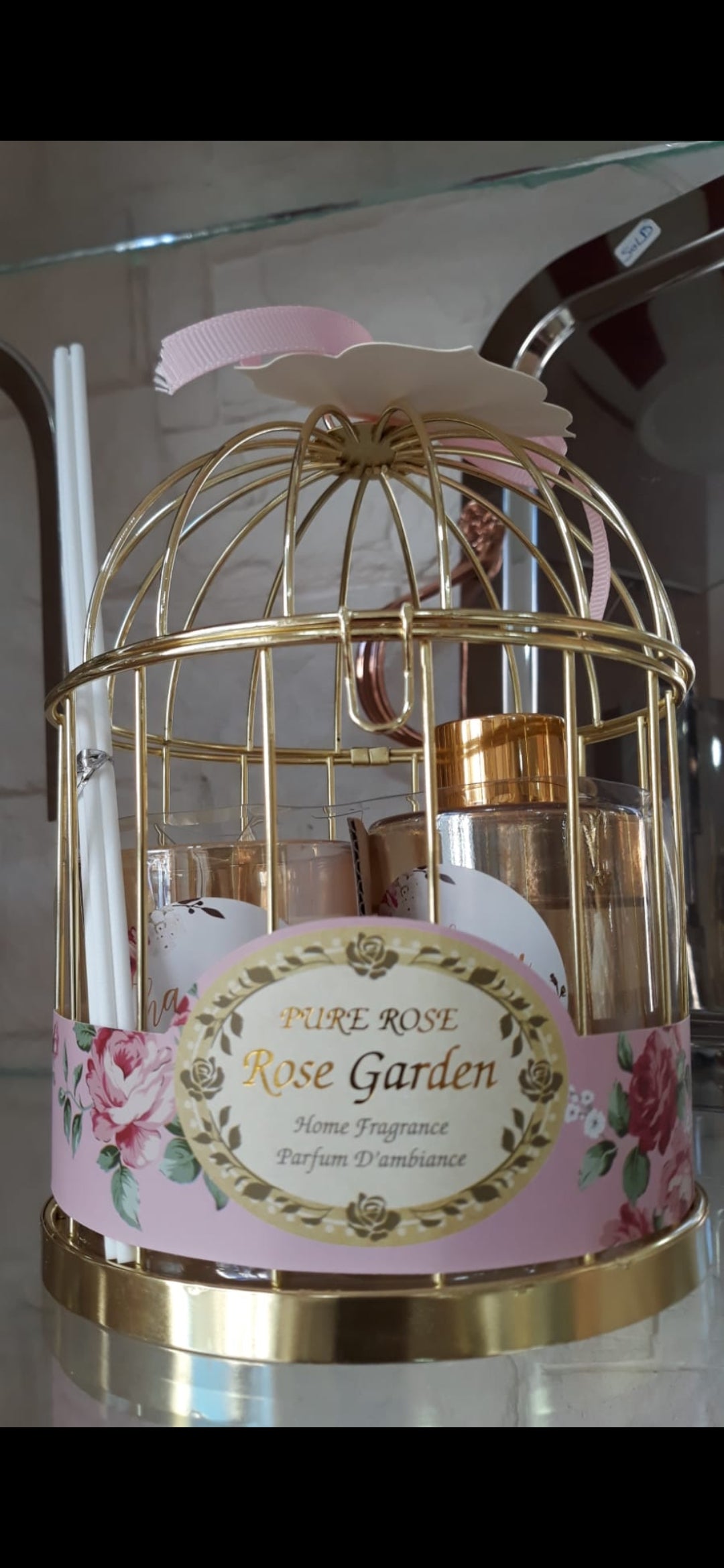 Diffuseur parfum +bougie parfumée