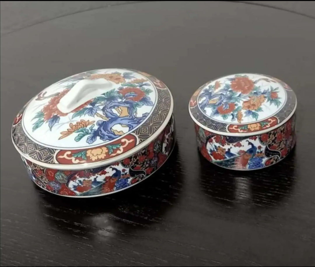 Bonbonnières TAOUS avec couvercle - Motif Paon _ Par Unité