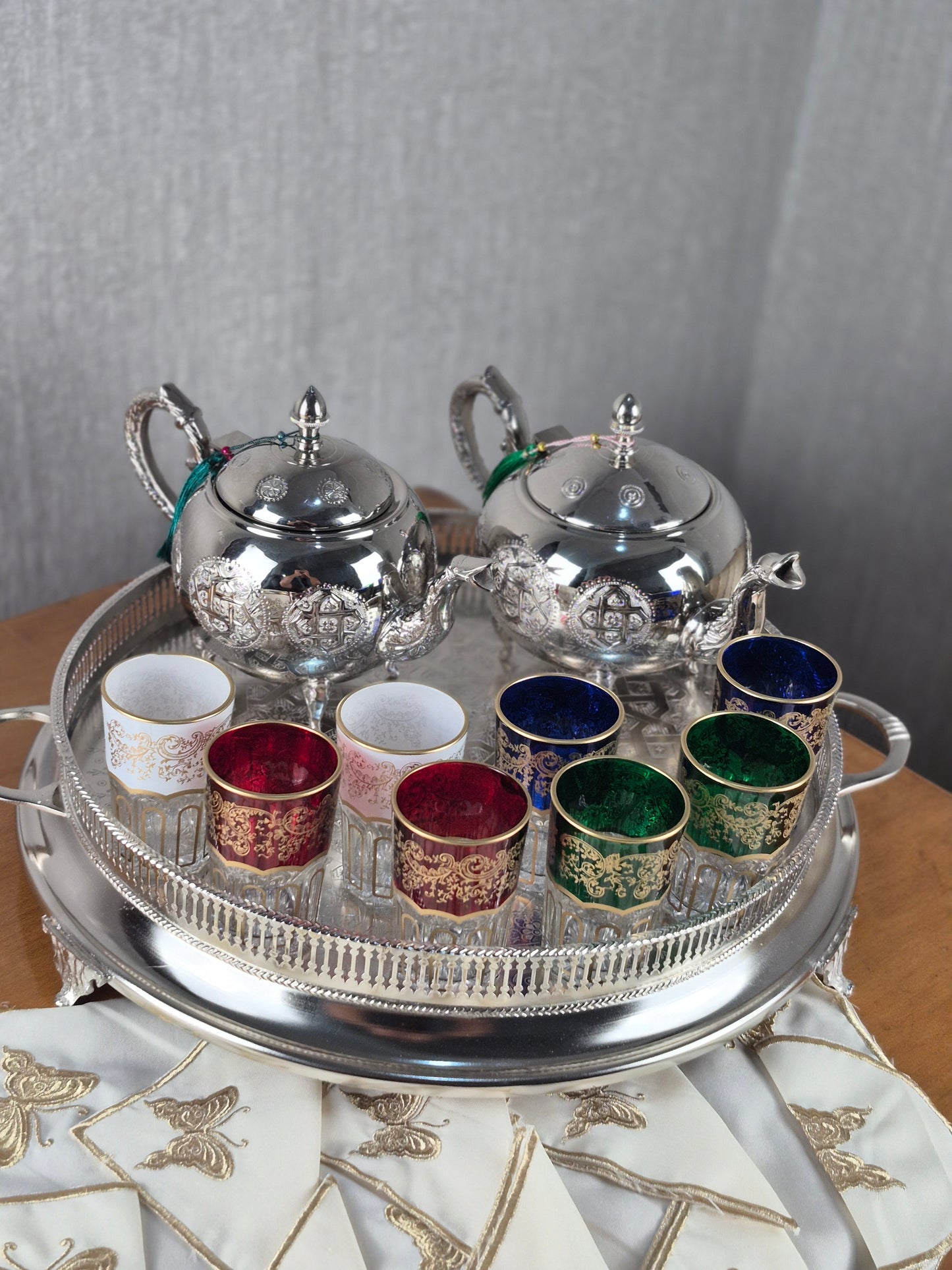 Théière en Cuivre revêtu en Inox _ Par Unité