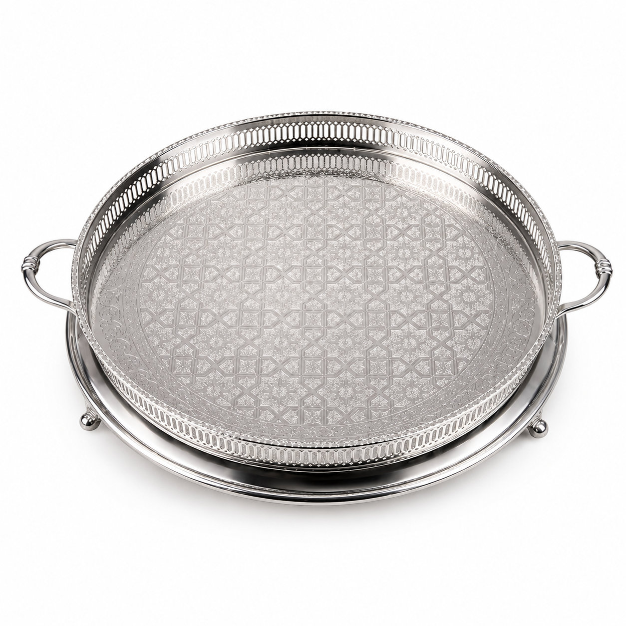 Plateau en Cuivre revêtu en Inox