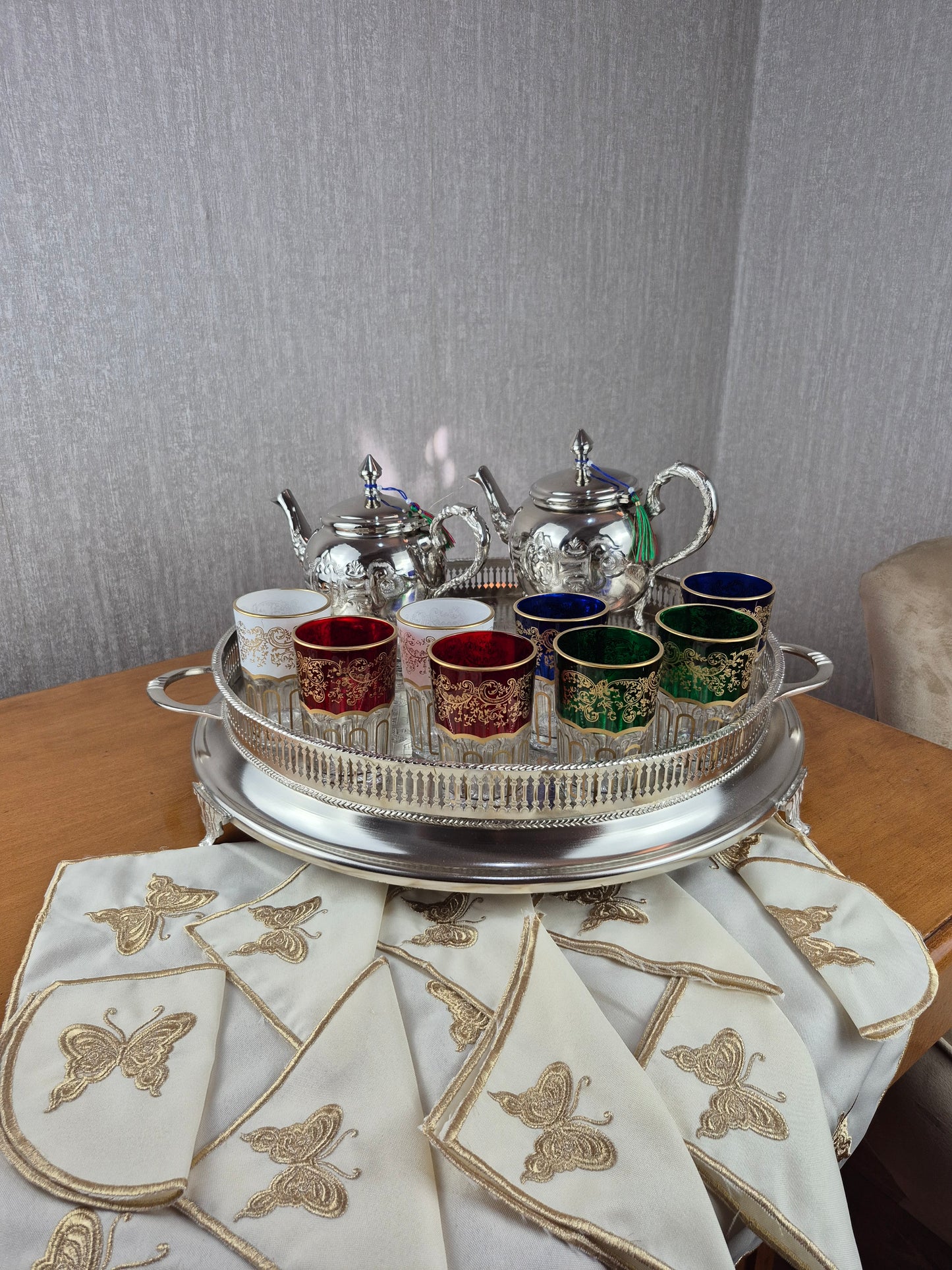 Théière en Cuivre revêtu en Inox _ Par Unité