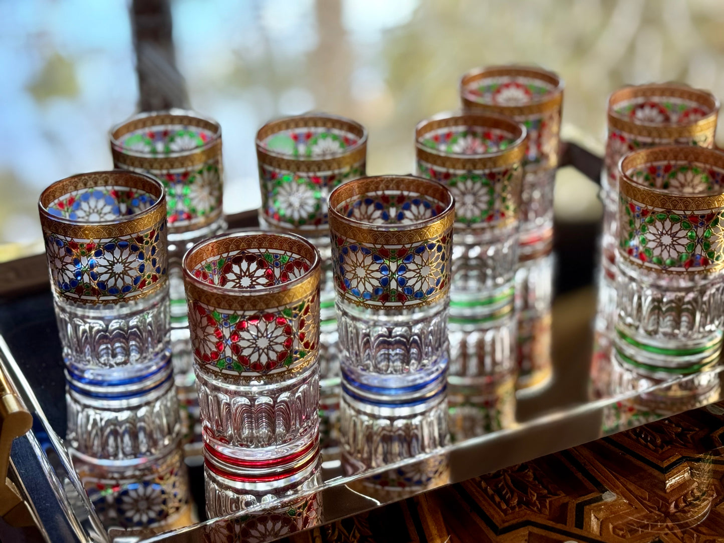 12 verres Marocain