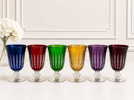 Verres à jus en Verre cristallin