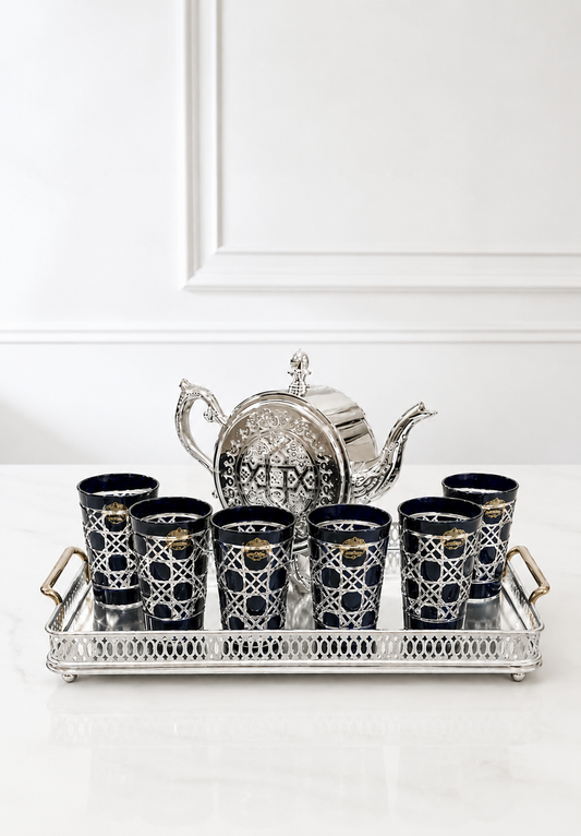 Verres Cristallins - Noir