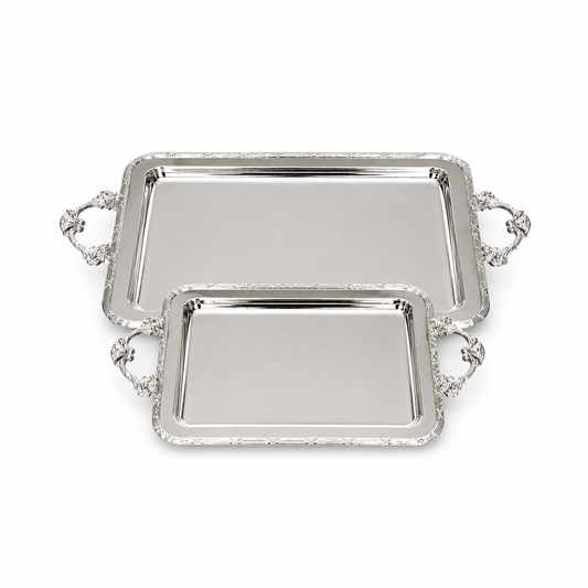 PLATEAUX RECTANGULAIRES INOX PREMIUM – 2 DIMENSIONS
