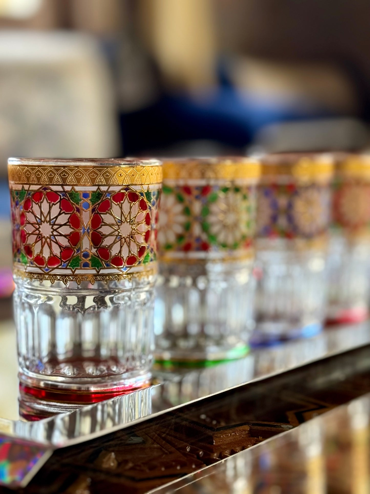 12 verres Marocain