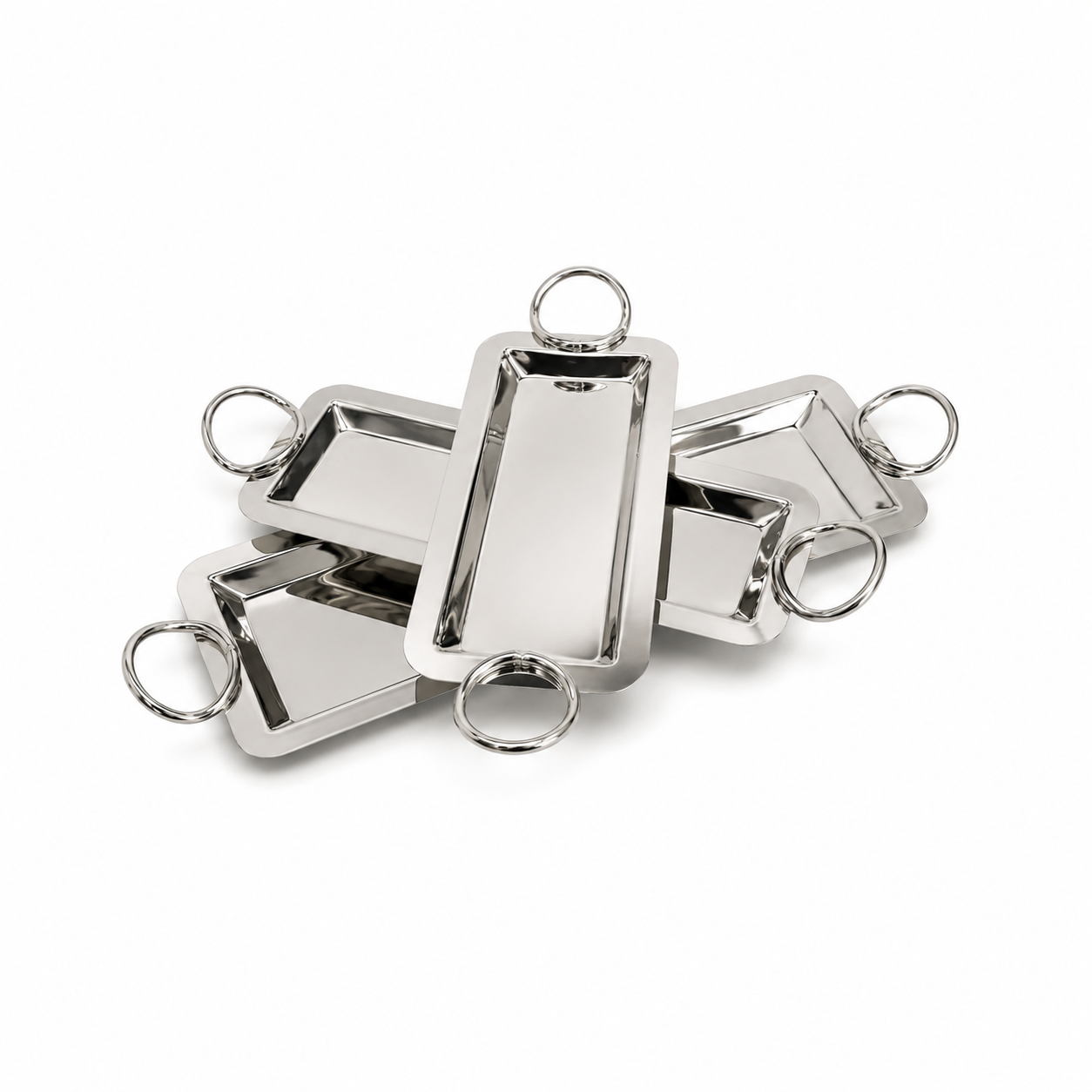 PLATEAUX RECTANGULAIRES INOX PREMIUM – 3 DIMENSIONS