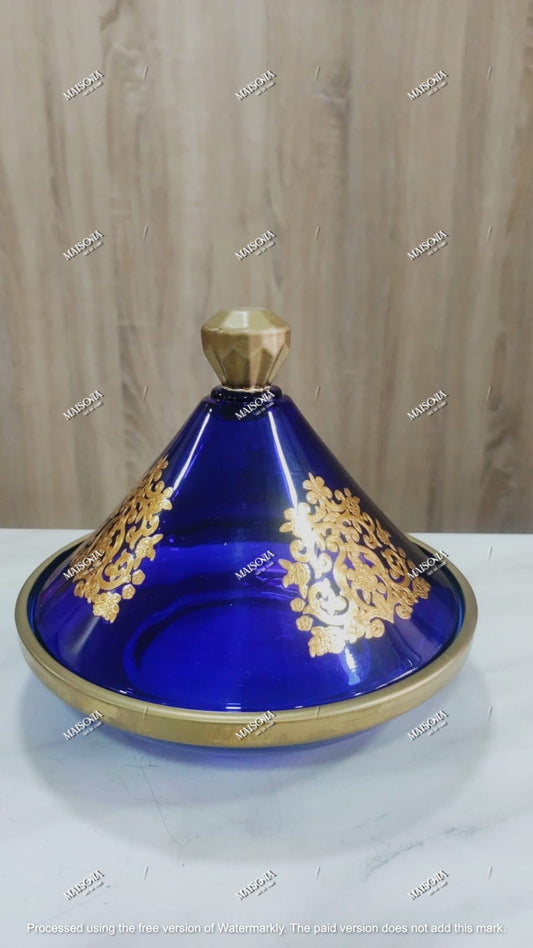 Tajine bleu moyen