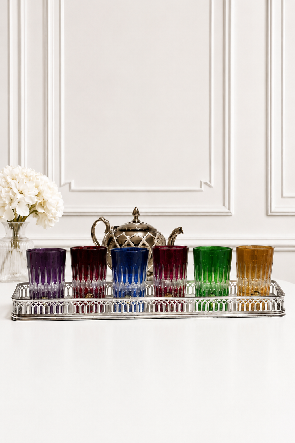 Verres à thé en Verre cristallin