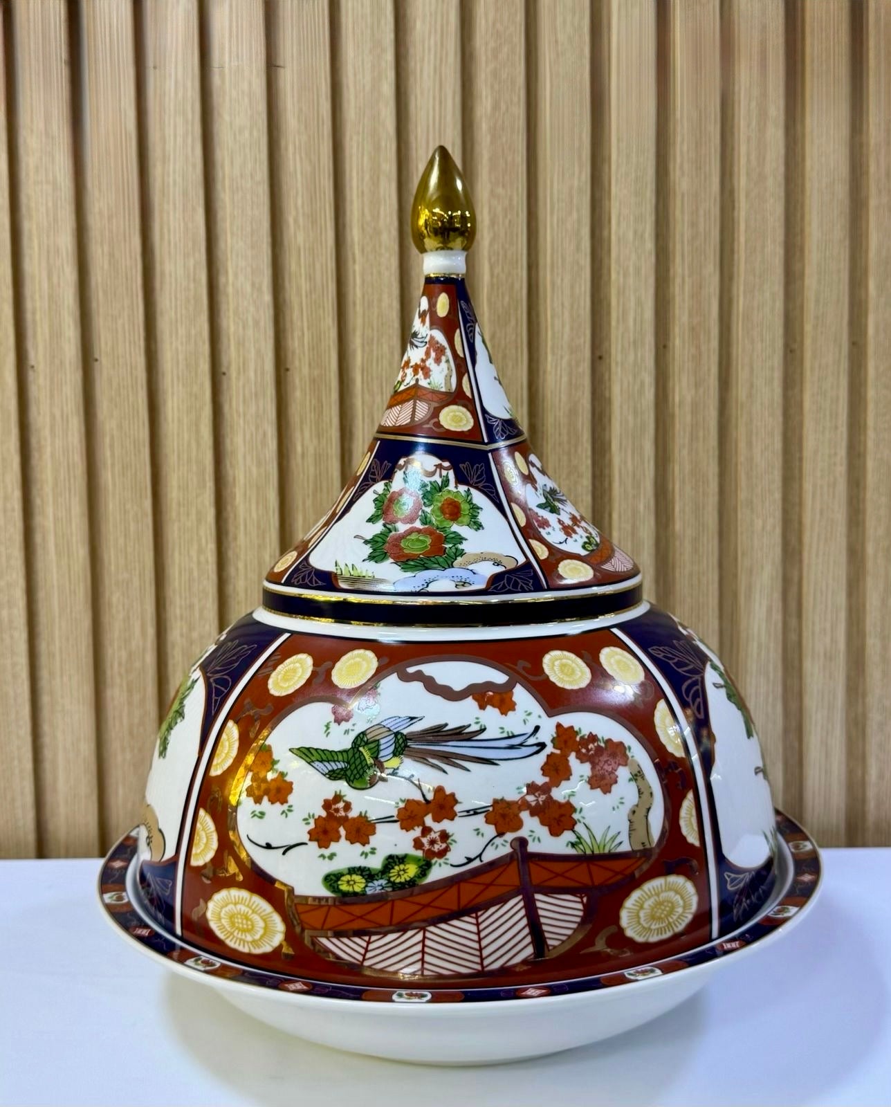 Tajine Taous Marocain motifs -floral