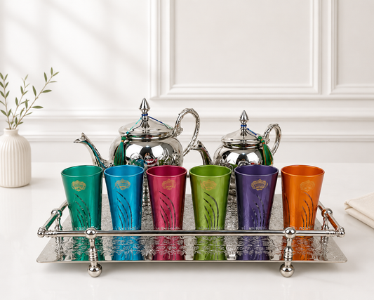 Verres à thé en Verre cristallin