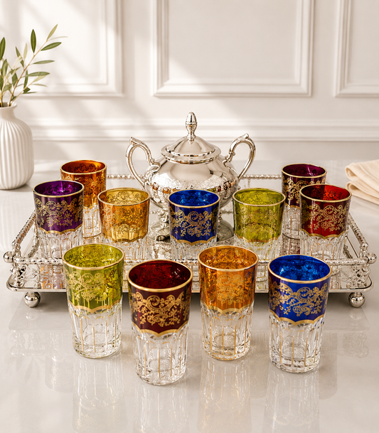 12 Verres a thé