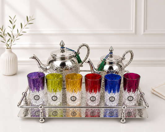 Verres à thé en Verre cristallin