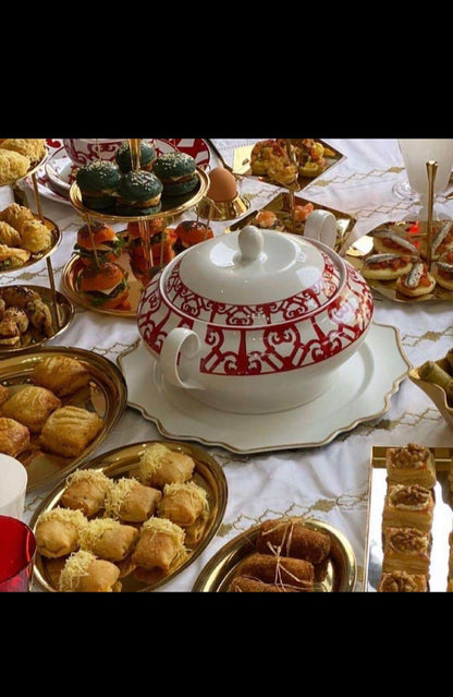 Service de Table Balcon d’Hermès de Luxe 38 Pieces