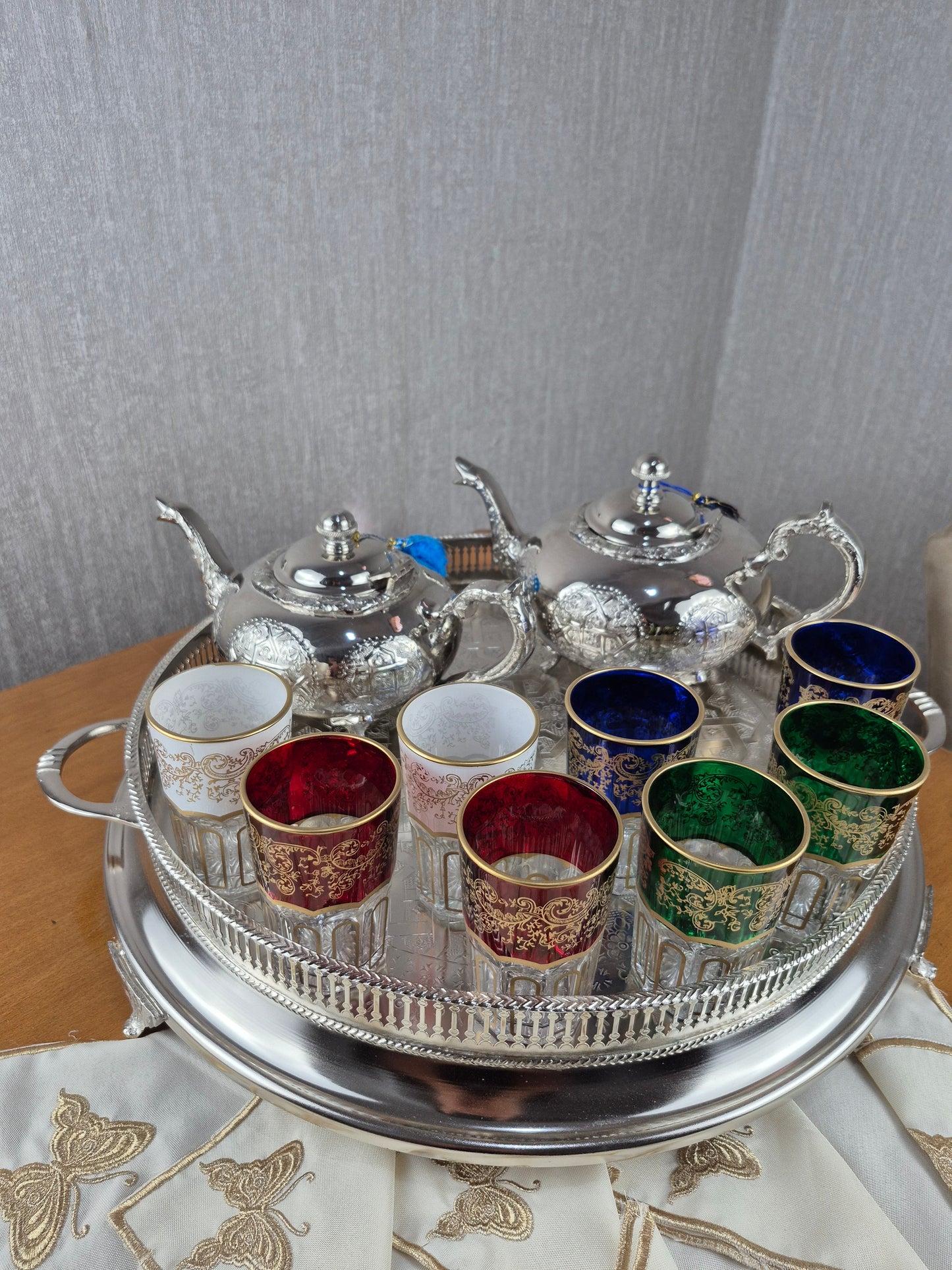 Théière en Cuivre revêtu en Inox _ Par Unité