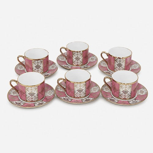 Tasses à Café Beldi Marocaines – Motifs Traditionnels
