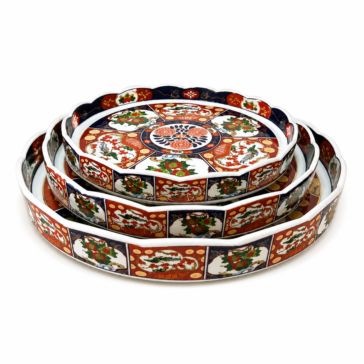 Bol TAOUS rond – Motif floral _ Par Unité