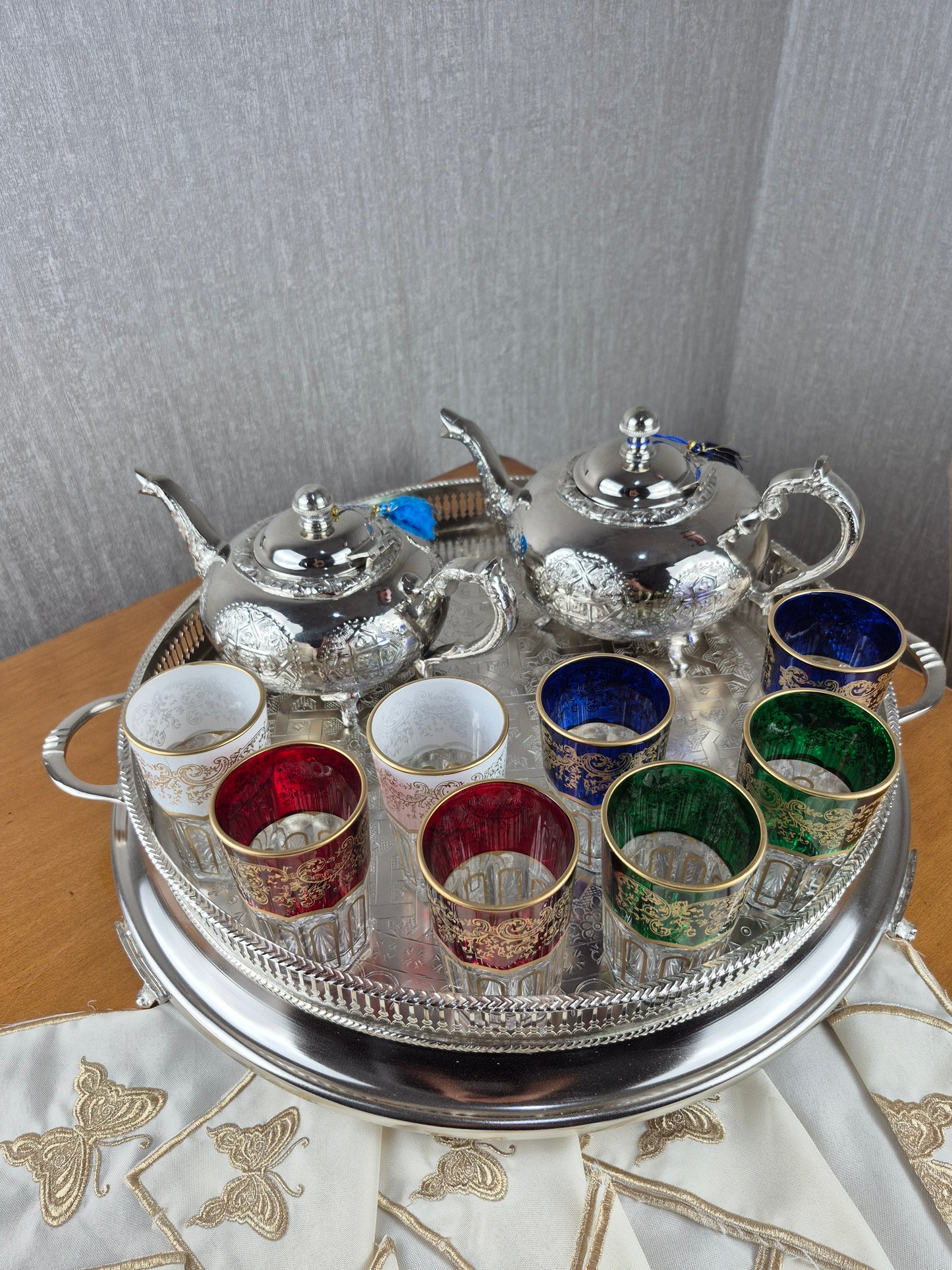 Théière en Cuivre revêtu en Inox _ Par Unité