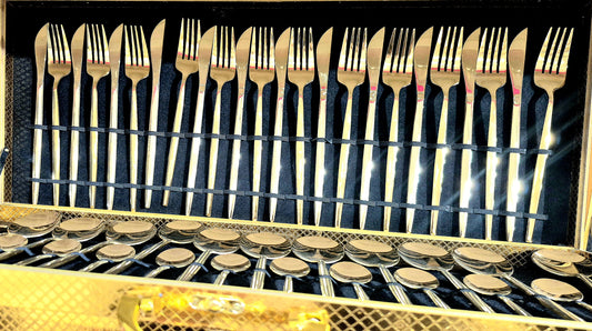 طقم أدوات مائدة مكون من 48 قطعة