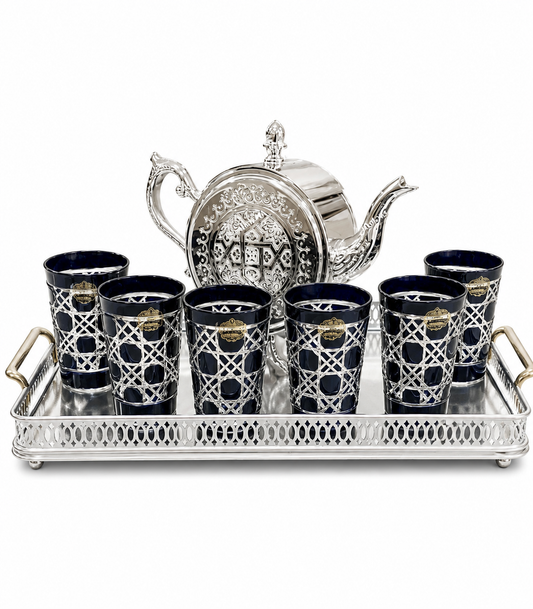 Verres Cristallins - Noir