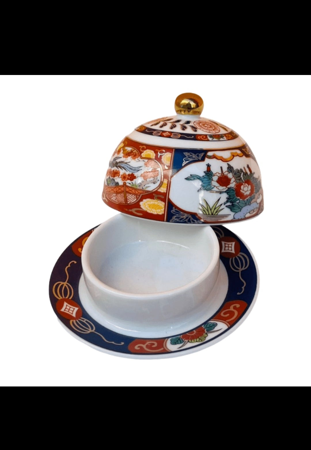 Mini-Bonbonnière Taous Marocain avec couvercle – Motif Floral