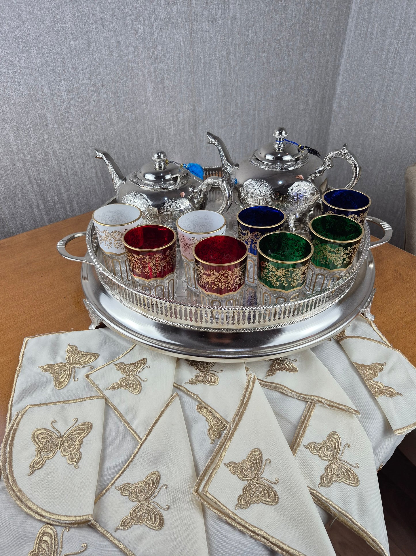 Théière en Cuivre revêtu en Inox _ Par Unité