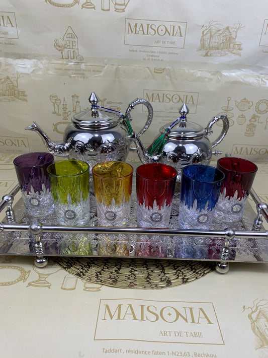 Verres à thé en Verre cristallin