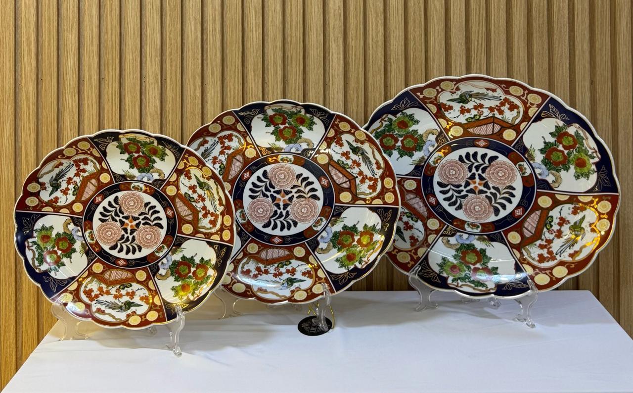 Assiette Taous Marocain Motifs -floral