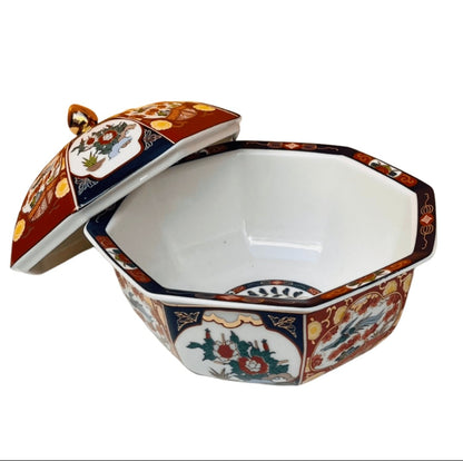 Bonbonnière TAOUS avec Couvercle bombé – Motif Floral _ Par Unité