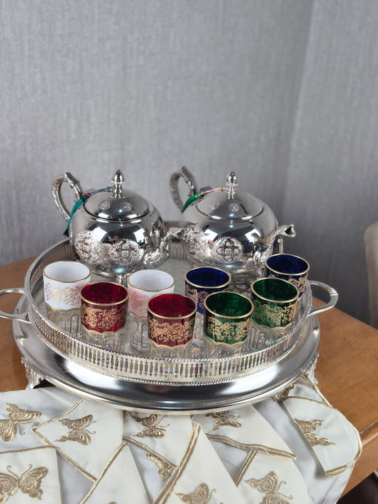 Théière en Cuivre revêtu en Inox _ Par Unité