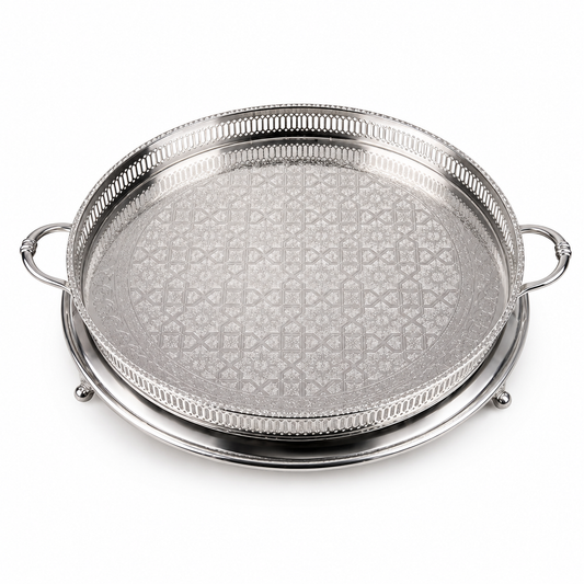 Plateau en Cuivre revêtu en Inox