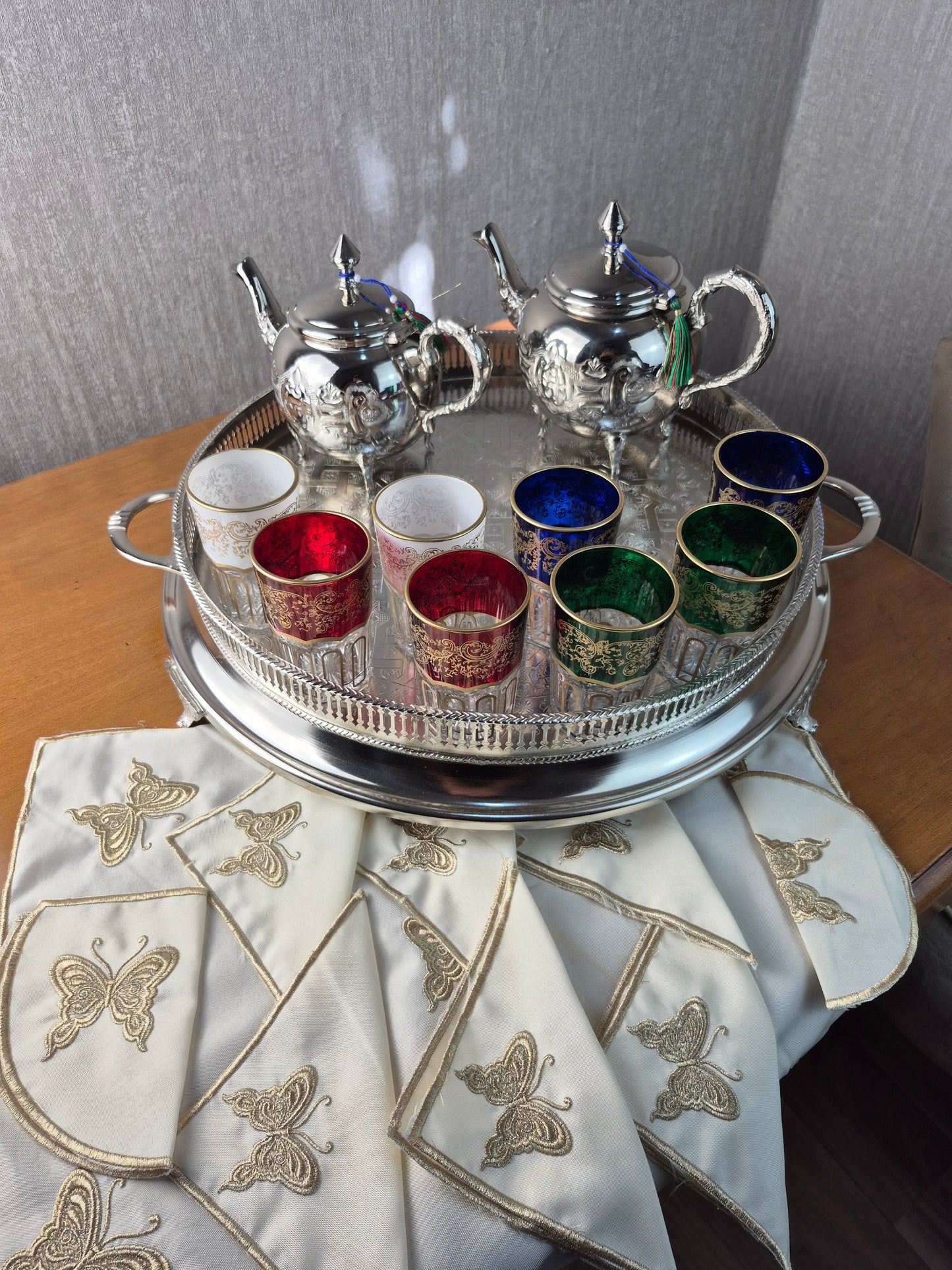 Théière en Cuivre revêtu en Inox _ Par Unité