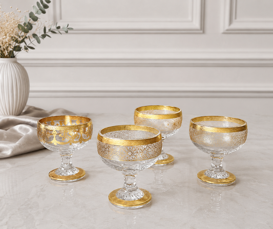 Set de 4 coupes
