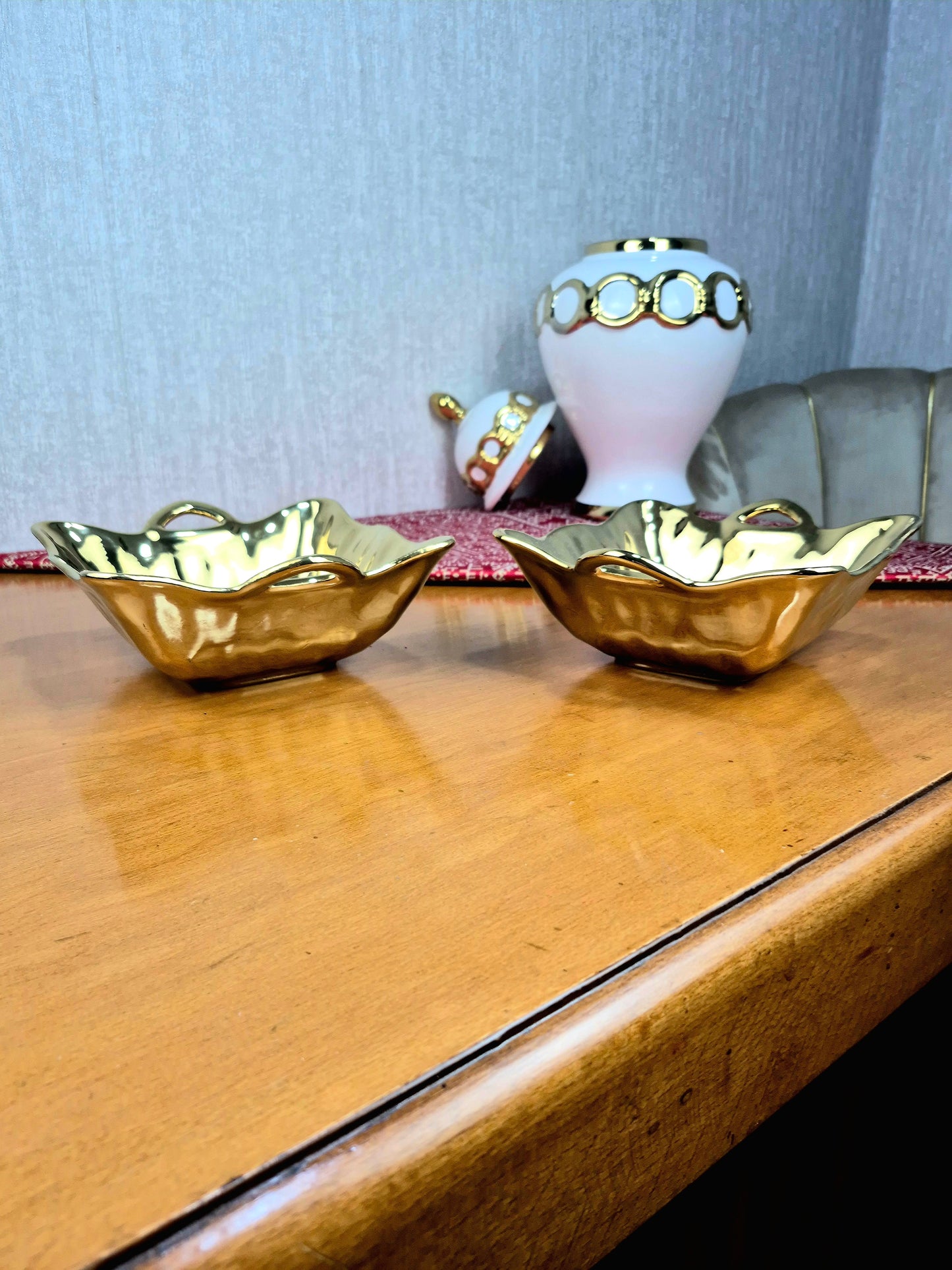 Saladiers Dorés – Décoration & Service Chic | Maroc _ Par Unité